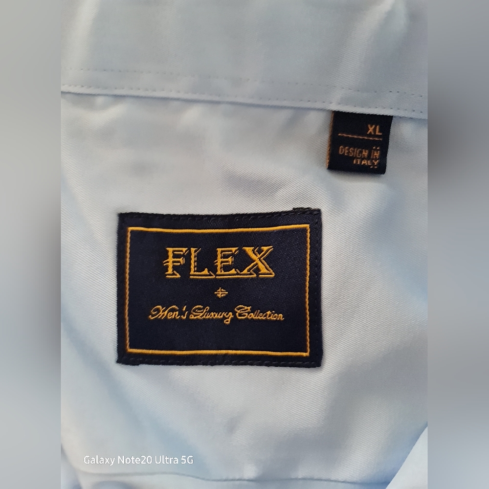 Alimens & Gentle Men's Dress Shirt Long Sleeve Wrinkle-Free Stretch Shirt - Picture 11 of 12